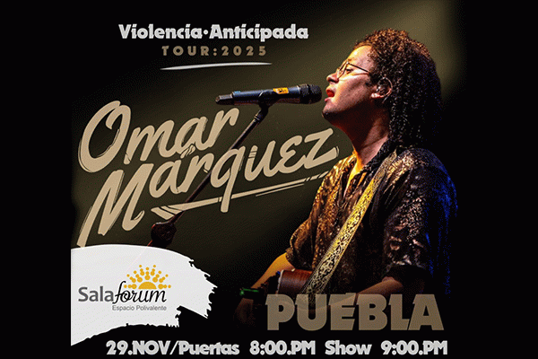 OMAR MÁRQUEZ  'VIOLENCIA ANTICIPADA' TOUR 2025